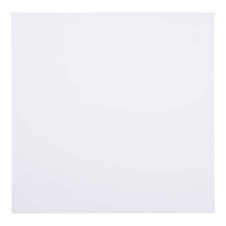 Linen-Like 14.5" x 14.5" Linen-Like Economy White Napkins Flat Pack 1000 PK 125043